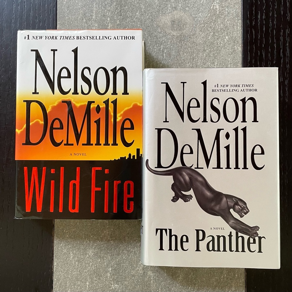 Nelson Demille Wild Fire and The Panther Books